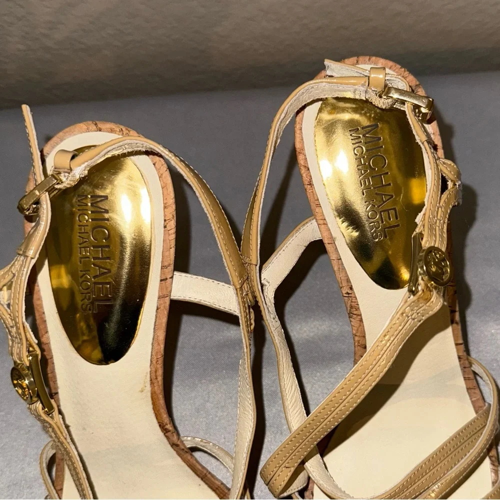 Michael Kors Beige Strappy‎ Sandals